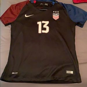 Alex Morgan jersey.   Large ( runs a little small)